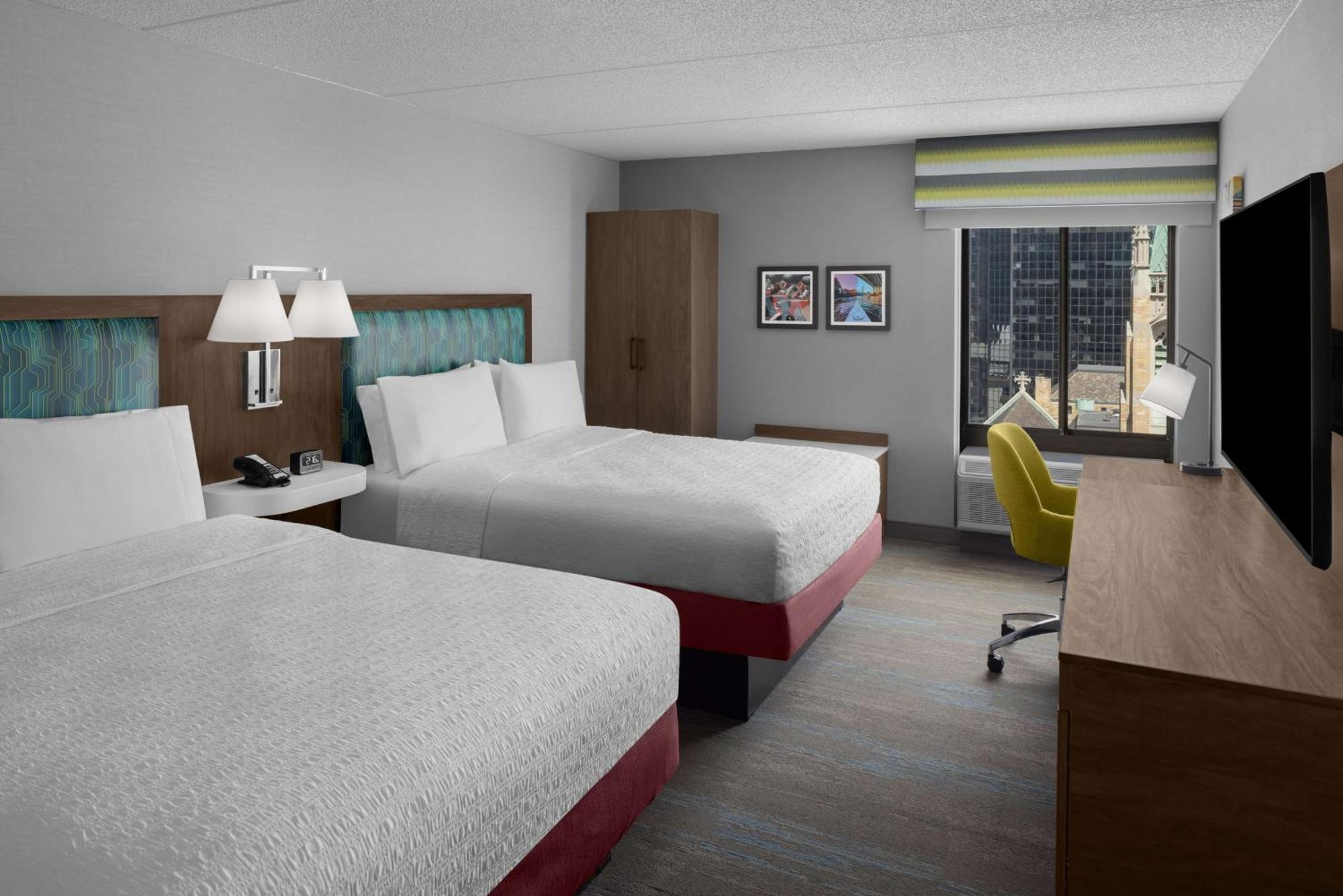 Hampton Inn Cleveland-Downtown Bagian luar foto