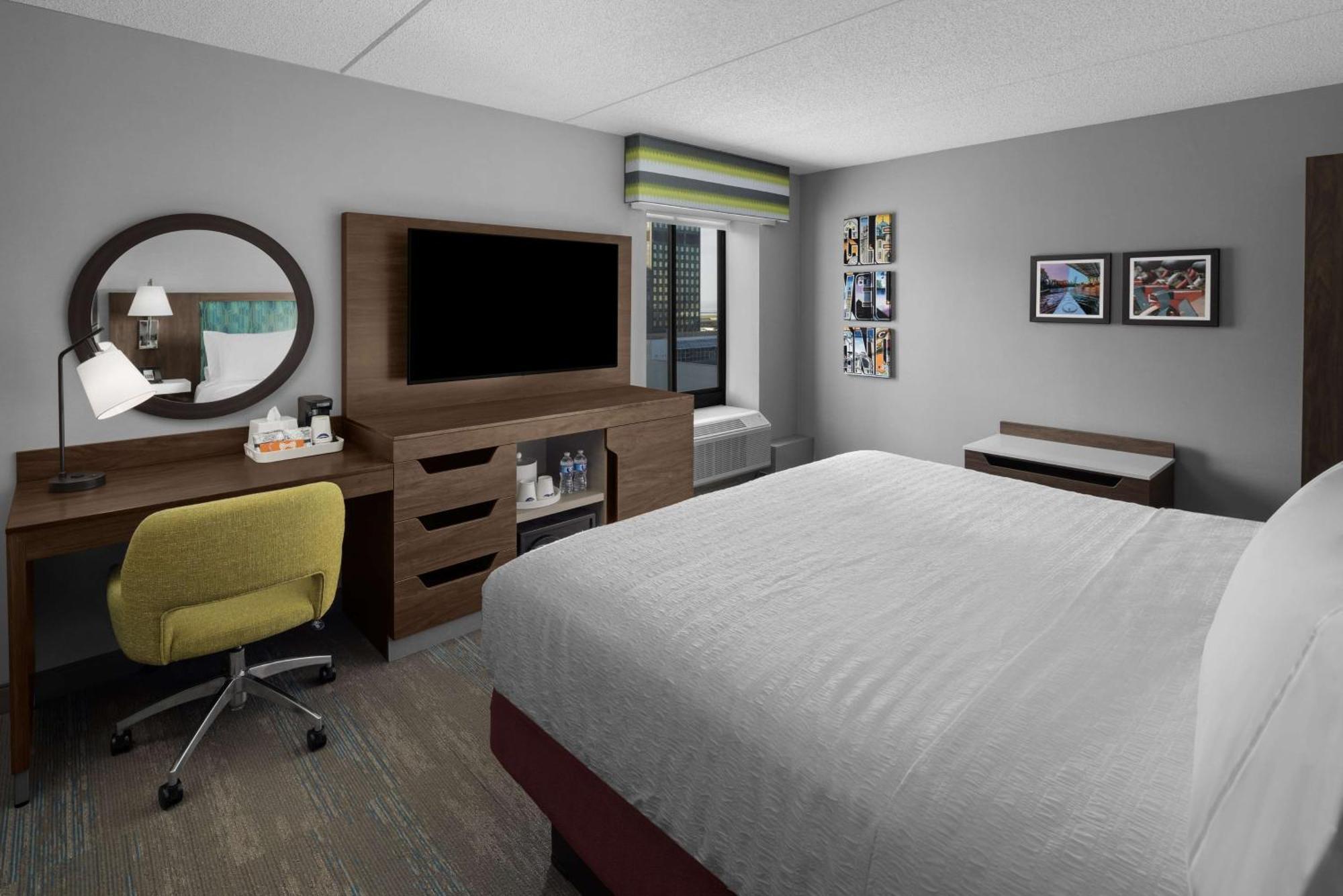 Hampton Inn Cleveland-Downtown Bagian luar foto